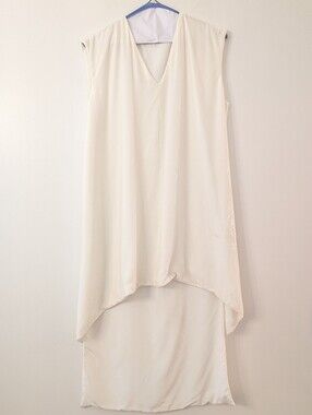 Carol Hannah contemporary wedding bridal dress silk velvet high low hem